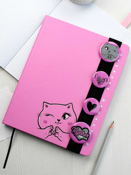 Изображение товара Дневник Феникс+ Озорная кошечка / 68782