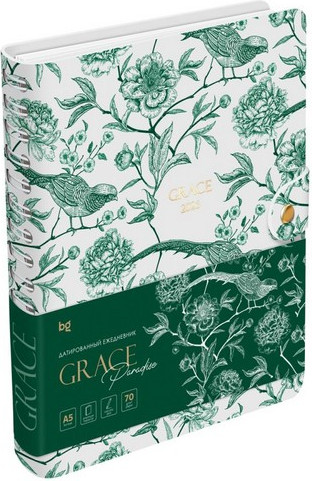 Изображение товара Ежедневник BG  Grace. Paradise А5 / DdА5_66360 (176л)