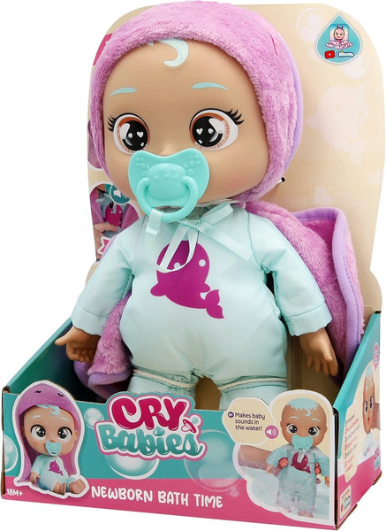 Изображение товара Пупс с аксессуарами Cry Babies Дана. Время купания / 68520