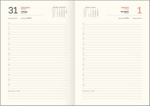 Изображение товара Ежедневник BG Dallas. Brown А5 / DdА5_09316 (176л)