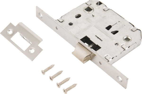 Изображение товара Ручка дверная Аллюр Арт Лана CP/W +L7050S CP+BK-S2 CP (86211/S7050) (хром/белый)