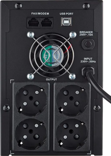 Изображение товара ИБП Kiper Power C2000 USB (2000VA/1200W)