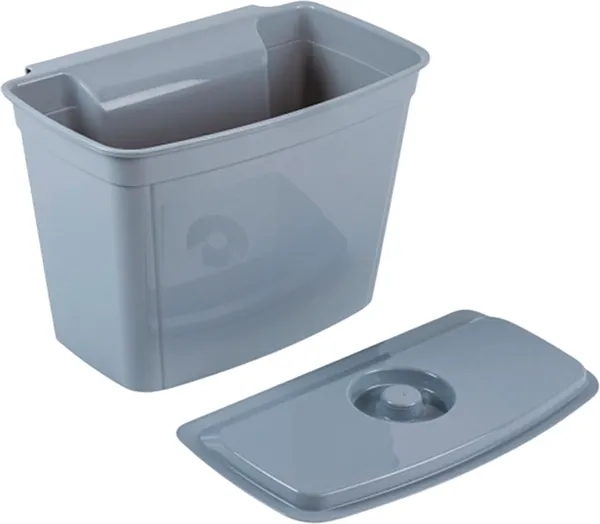 Изображение товара Мусорное ведро Hobby Life Quick HL020002GR (серый)