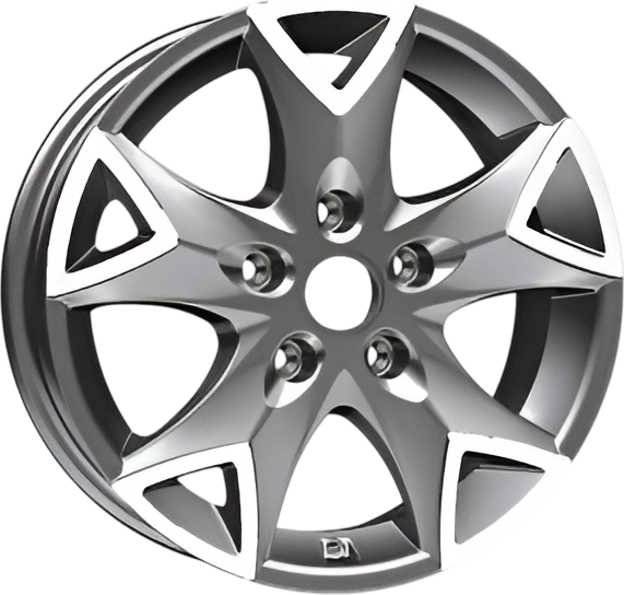 Изображение товара Литой диск Carwel Конго 16x6.5" 5x130мм DIA 89.1мм ET 50мм AGR