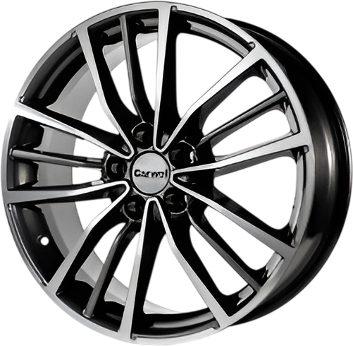 Изображение товара Литой диск Carwel Крет 18x7" 5x114.3мм DIA 54.1мм ET 53мм AGR