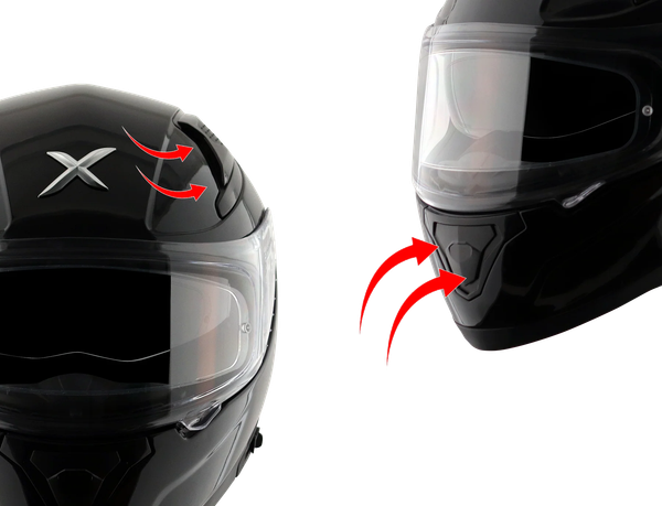 Изображение товара Мотошлем AXOR Apex Solid (L, черный)