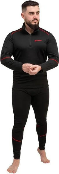 Изображение товара Комплект термобелья Nisus Combat N-6404-3XL (р.3XL, 62-64, черный)