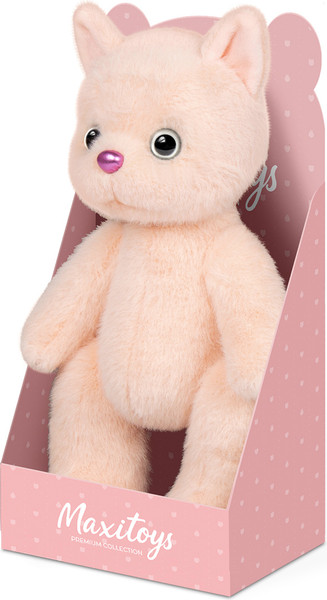Изображение товара Мягкая игрушка Maxitoys Котик Персиковый / MT-250401-20