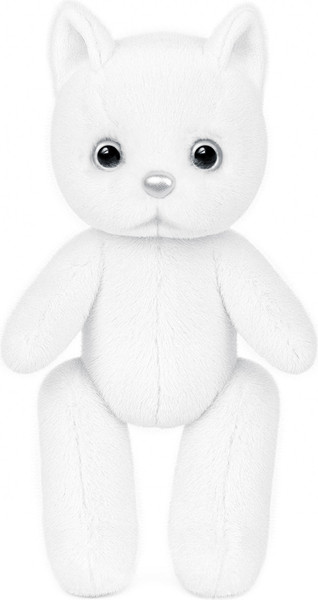 Изображение товара Мягкая игрушка Maxitoys Котик Белый MT-250402-20