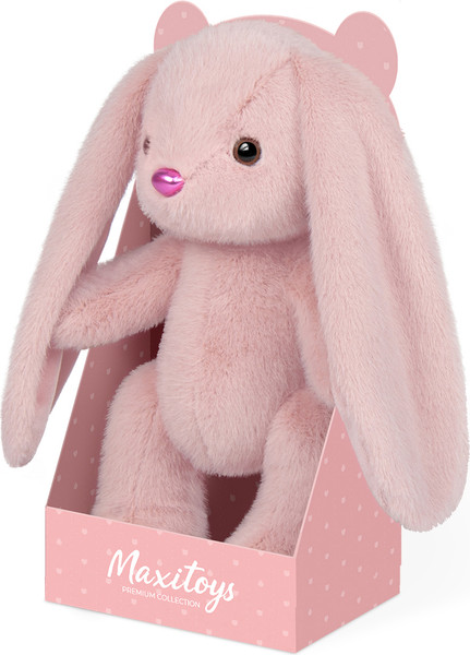 Изображение товара Мягкая игрушка Maxitoys Зайка Розовый MT-250409-20