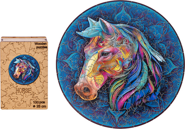 Изображение товара Пазл Мастер Вуд Лошадь / SWPH