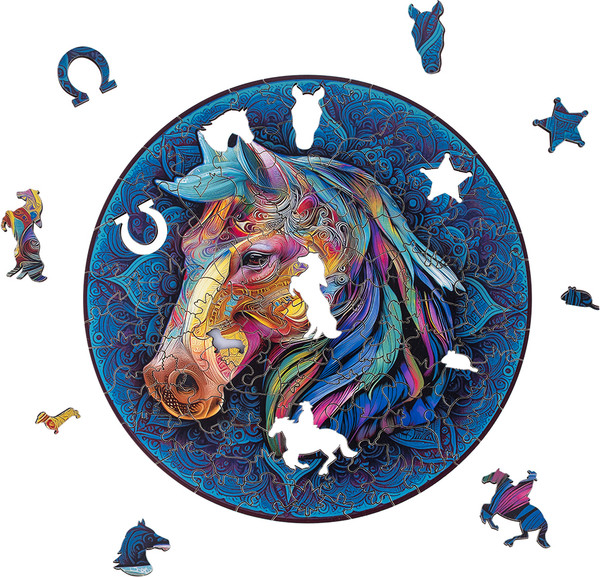 Изображение товара Пазл Мастер Вуд Лошадь / SWPH