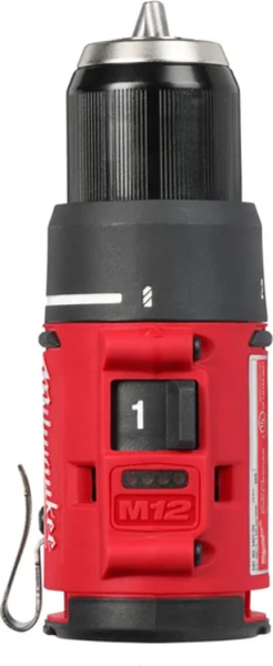 Изображение товара Аккумуляторная дрель-шуруповерт Milwaukee M12 BLDDRC-202C+набор бит Impact / 4933499686P42F