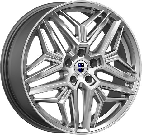 Изображение товара Литой диск K&K Колумб 19x7" 5x115мм DIA 70.2мм ET 46мм Дарк платинум
