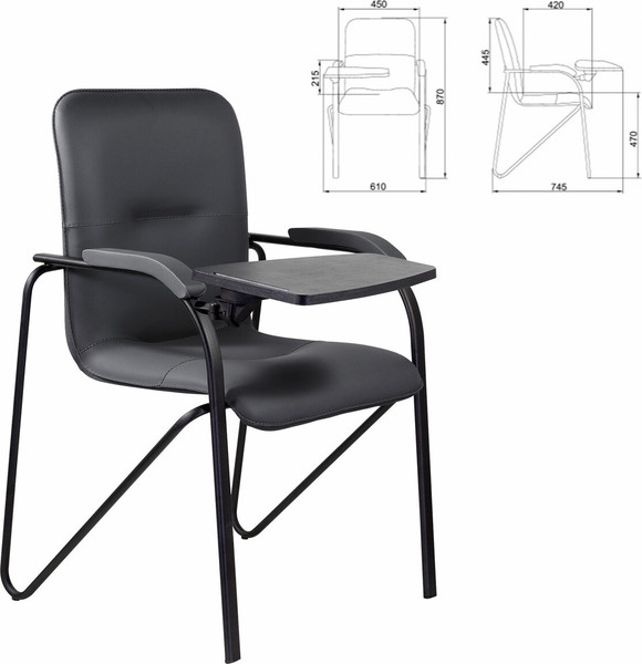 Изображение товара Стул офисный Brabix CF-108 / 533217 (черный)