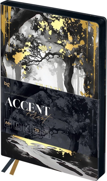 Изображение товара Ежедневник BG Accent. Forest А6+ / DdА6+_09813  (176л)