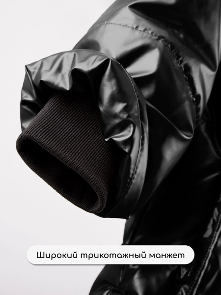 Изображение товара Пальто детское Amarobaby Fancy / AB-OD25-FANCY29/09-116 (р.116, черный)