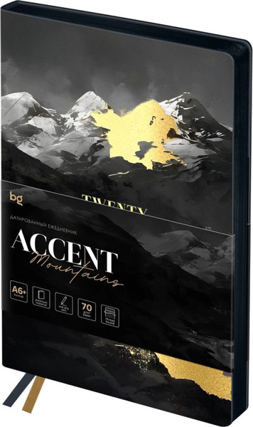 Изображение товара Ежедневник BG Accent. Mountains А6+ (176л)