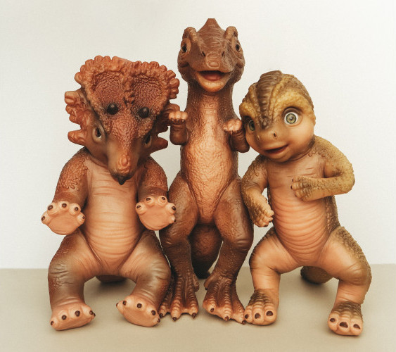 Изображение товара Фигурка коллекционная Magic Manufactory Dino Динозавр Тираннозавр (серый)