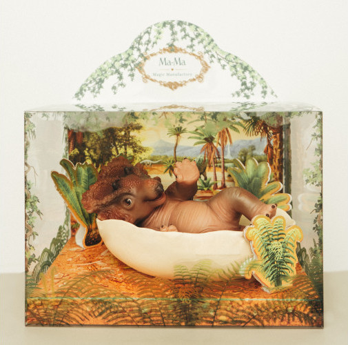 Изображение товара Фигурка коллекционная Magic Manufactory Dino Динозавр Трицератопс (коричневый)