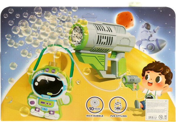 Изображение товара Генератор мыльных пузырей детский Sima-Land Космонавт / 10897778