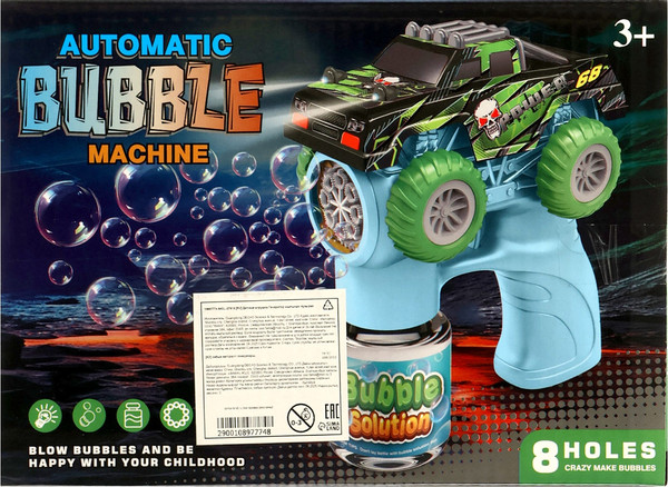 Изображение товара Генератор мыльных пузырей детский Sima-Land Крутая тачка / 10897774