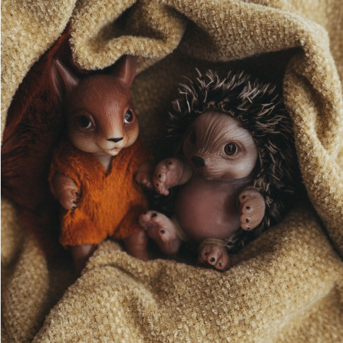 Изображение товара Фигурка коллекционная Magic Manufactory Forest Белка (рыжий)