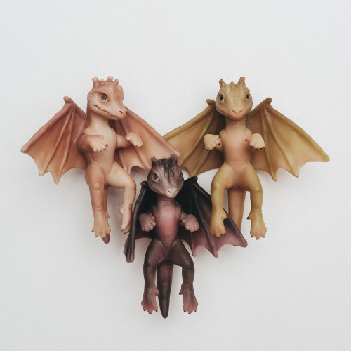 Изображение товара Фигурка коллекционная Magic Manufactory history Дракон (бежевый)