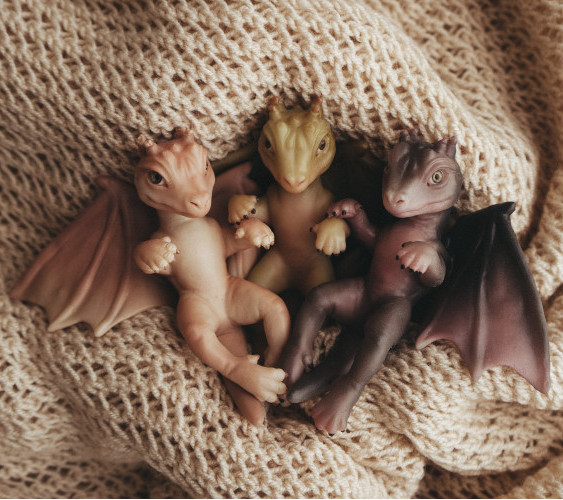 Изображение товара Фигурка коллекционная Magic Manufactory history Дракон (зеленый)