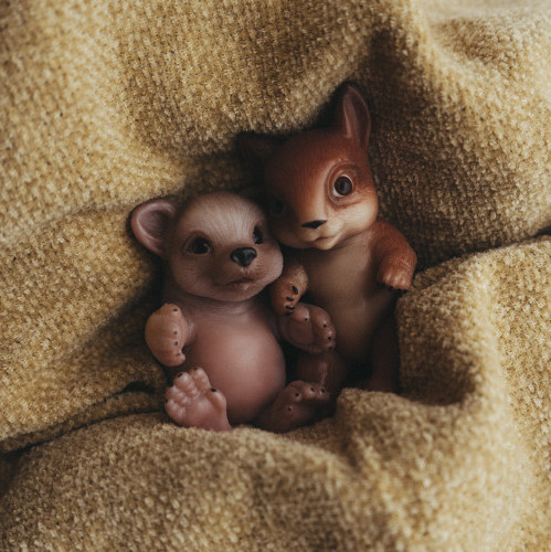 Изображение товара Фигурка коллекционная Magic Manufactory Forest Еж (бежевый)