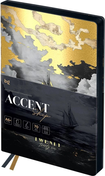Изображение товара Ежедневник BG Accent. Ship А6+ / DdА6+_09814 (176л)