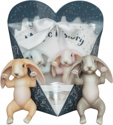 Изображение товара Фигурка коллекционная Magic Manufactory History Зайчонок (персиковый)