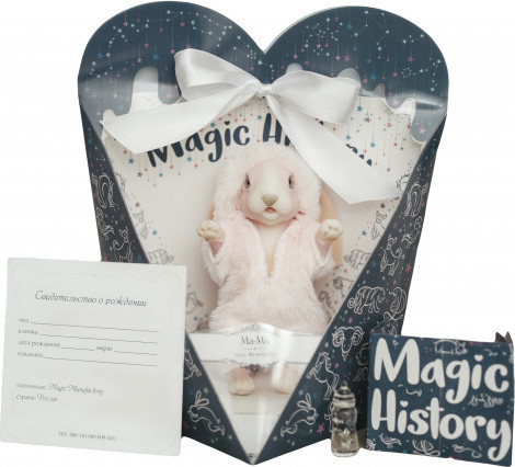 Изображение товара Фигурка коллекционная Magic Manufactory History Зайчонок (розовый)