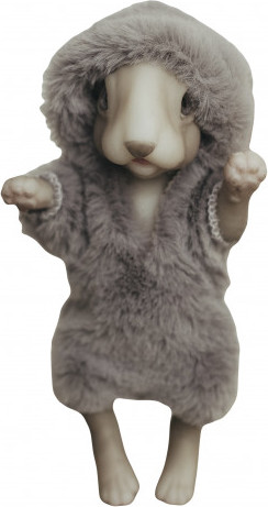 Изображение товара Фигурка коллекционная Magic Manufactory History Зайчонок (серый)