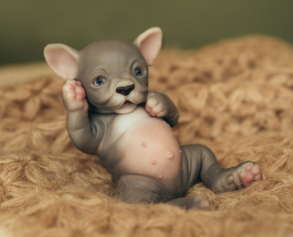 Изображение товара Фигурка коллекционная Magic Manufactory Pets Бульдог (серый)