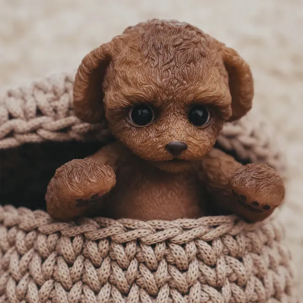 Изображение товара Фигурка коллекционная Magic Manufactory Pets Пудель (коричневый)