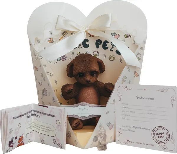 Изображение товара Фигурка коллекционная Magic Manufactory Pets Пудель (коричневый)