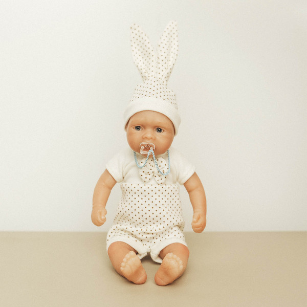 Изображение товара Пупс с аксессуарами Magic Manufactory Magic baby мальчик 19см (бежевый)