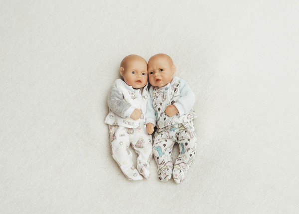 Изображение товара Пупс с аксессуарами Magic Manufactory Magic baby мальчик 19см (бежевый)