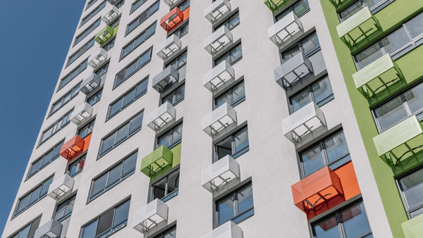 Изображение товара Балконная рама Европрофиль Slide Раздвижная на 2 створки 2 стекла (900х1100)