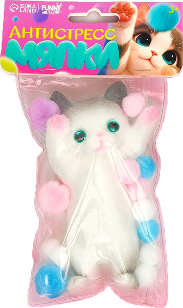 Изображение товара Набор сквишей Funny Toys Котик с лапками / 10888169