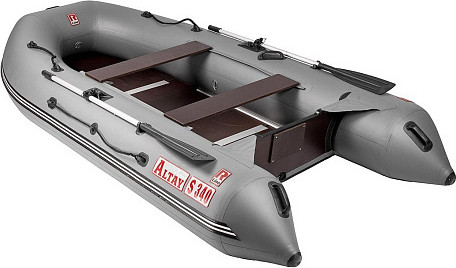 Изображение товара Надувная лодка Тонар Алтай S340 (серый)