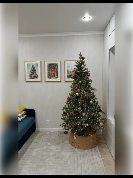 Изображение товара Ель искусственная National Tree Company Форест 230см / ФОР/ГЛ-230 (голубой)