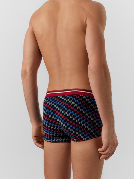 Изображение товара Комплект мужских трусов Mark Formelle 411215-3 (р.98-108, синий океан/вино/разноцветный узор на черном)