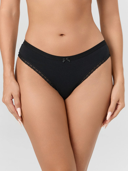 Изображение товара Комплект женских трусов Mark Formelle 412281-3 (р.106, белый/телесный/черный)