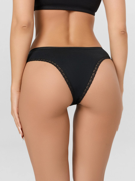 Изображение товара Комплект женских трусов Mark Formelle 412281-3 (р.106, белый/телесный/черный)