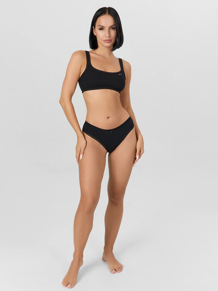 Изображение товара Комплект женских трусов Mark Formelle 412281-3 (р.106, белый/телесный/черный)