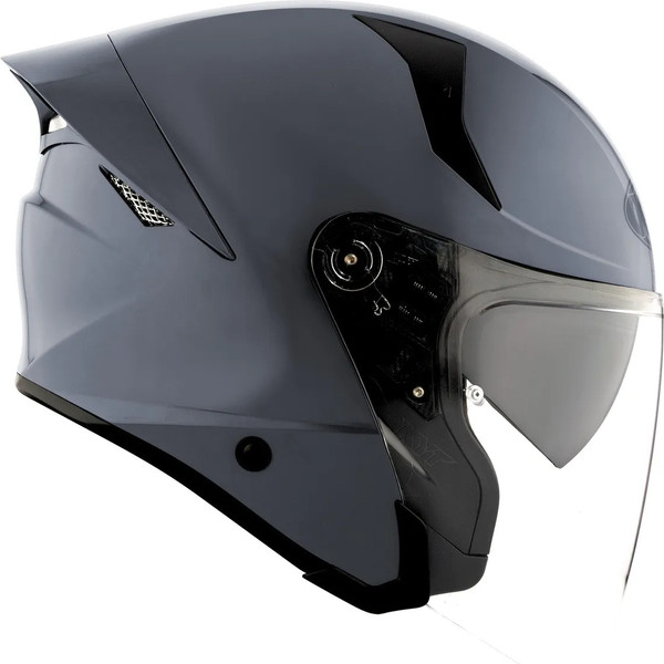 Изображение товара Мотошлем KYT Ttr-Jet Plain / Y6TJ00W1.6 (XL, серый)