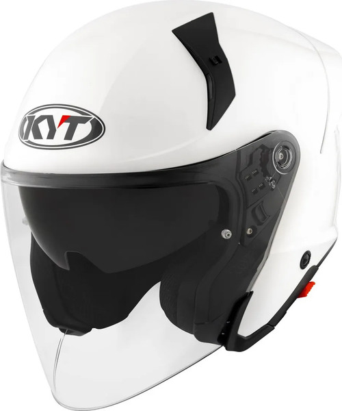Изображение товара Мотошлем KYT Ttr-Jet Plain / Y6TJ00W3.6 (XL, белый)