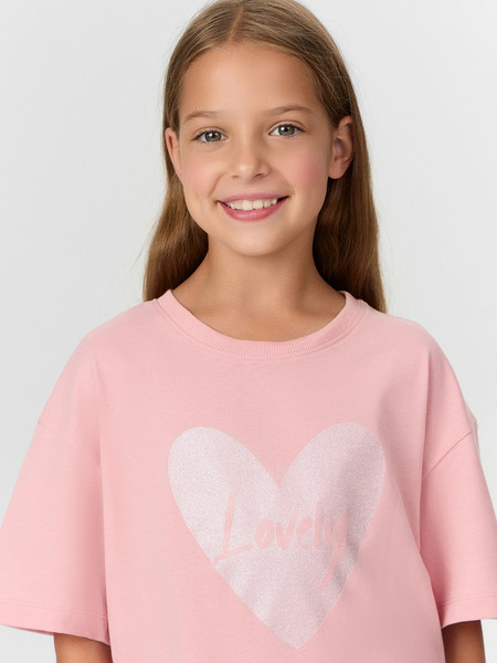 Изображение товара Пижама детская Mark Formelle 567747 (р.110-56, пыльная роза/полоски на пыльной розе)